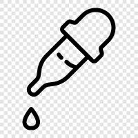 dropper bottle, dropper pump, dropper bottle with pump, dro icon svg