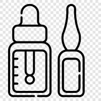 dropper, medication, injection, medication bottle icon svg