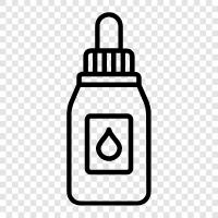 dropper, dropper bottle, droppers, water bottle icon svg