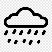 Drops, Fall, Forecast, Weather icon svg