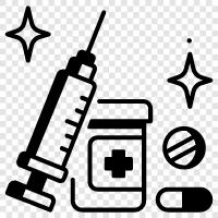 drug injection, drugs, injection, addiction Значок svg