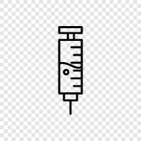 drug, injection, medical, procedure icon svg