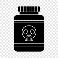 drug poisoning, drug overdose, medication poisoning, medication overdose icon svg