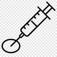 drugs, needle, medical, medical injection icon svg