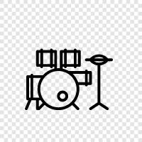 drumming, percussion, beats, rhythms icon svg