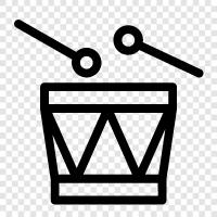 drums, percussion, percussion instruments, percussion performance icon svg