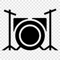 drums, percussion, beat, groove icon svg