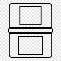 DS Lite, DSi, 3DS, 2DS icon svg