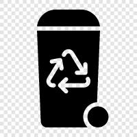 dump, recycle, storage, bin icon svg