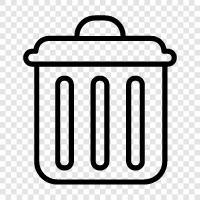 dump, recycling, garbage, recycling center icon svg