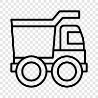 damperli kamyon kiralama, satılık damperli kamyon, damperli kamyon ikon svg