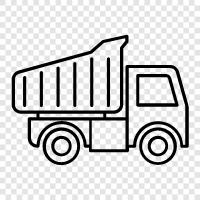 dump truck rental, dump truck dump, dump truck service, Dump Truck icon svg