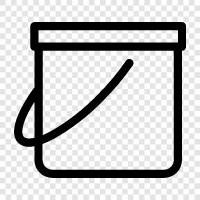 Müllcontainer, Müll, Mülleimer, Recycling symbol