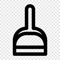 dustpan, sweep, dust, clean icon svg