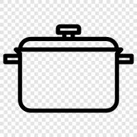 Dutch oven, Castiron pot, Cookware, Stockpot icon svg