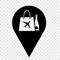 dutyfree, shopping, travel, Airport shopping icon svg