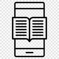 EBook, eBooks, electronic book, ereader icon svg