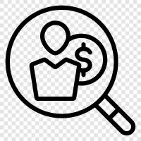 einvestor search, online investor search, investor search engines, investor search icon svg