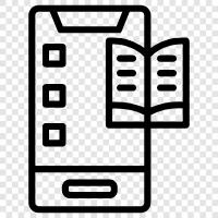 ereader, ebook reader, ebook, ebook icon svg