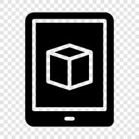 ereader, iPad, Galaxy Tab, Kindle Fire Значок svg