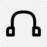 earbuds, earphones, audio, phone icon svg