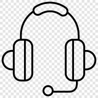 earbuds, music, audio, sound icon svg