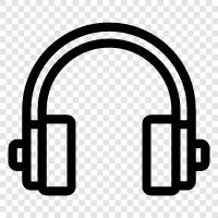 earbuds, headphones, music, audio icon svg