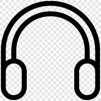 earbuds, noise cancelling, stereo, music icon svg