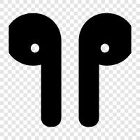 earbuds, earphones, bluetooth, iphone icon svg