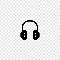 earbuds, noise cancelling, stereo, stereo headphones icon svg