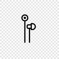 Earbuds, Headphones, Music, Audio icon svg