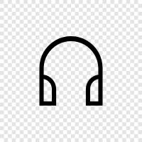 earbuds, inear monitors, earphones, portable audio icon svg