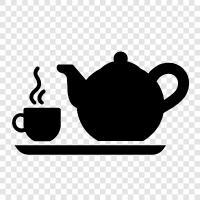 Earl Grey, English Breakfast, Ceylon Tea, China Tea icon svg