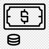 earn money, make money, invest money, bank money icon svg