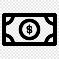 Earnings, Budget, Saving, Investing icon svg