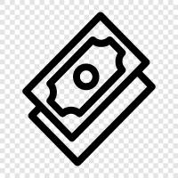 earnings, salary, investment, bank icon svg