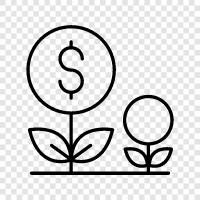 earnings, cash flow, net income, cash icon svg