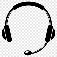 earphone, headphone, audio equipment, stereo icon svg