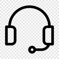 earphones, phone, audio, sound icon svg