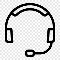 earphones, audio, phone, music icon svg