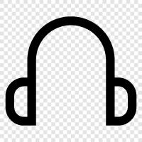 earphones, headphones, audio, sound icon svg