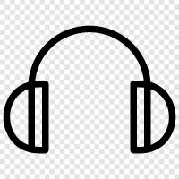 earphones, earbuds, audio, sound icon svg