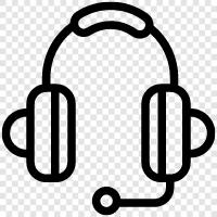 earphones, kids headphones, over the ear headphones, inear headphones icon svg