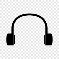 earphones, earbuds, audio, sound icon svg