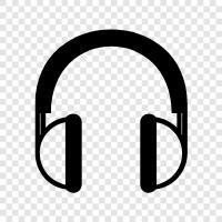 earphones, inear headphones, overthe-ear headphones, Headphones icon svg