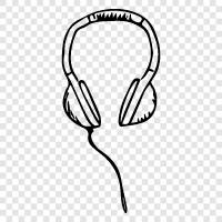 earphones, earbuds, inear monitors, overthe icon svg