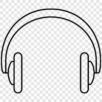 earphones, earbuds, sound quality, stereo icon svg