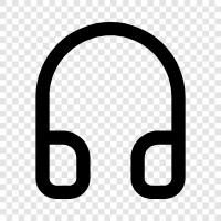 earphones, headphones, audio, sound icon svg