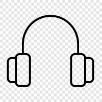 earphones, earbuds, bluetooth, sound icon svg