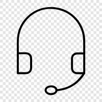 earphones, audio, speakers, earbuds icon svg